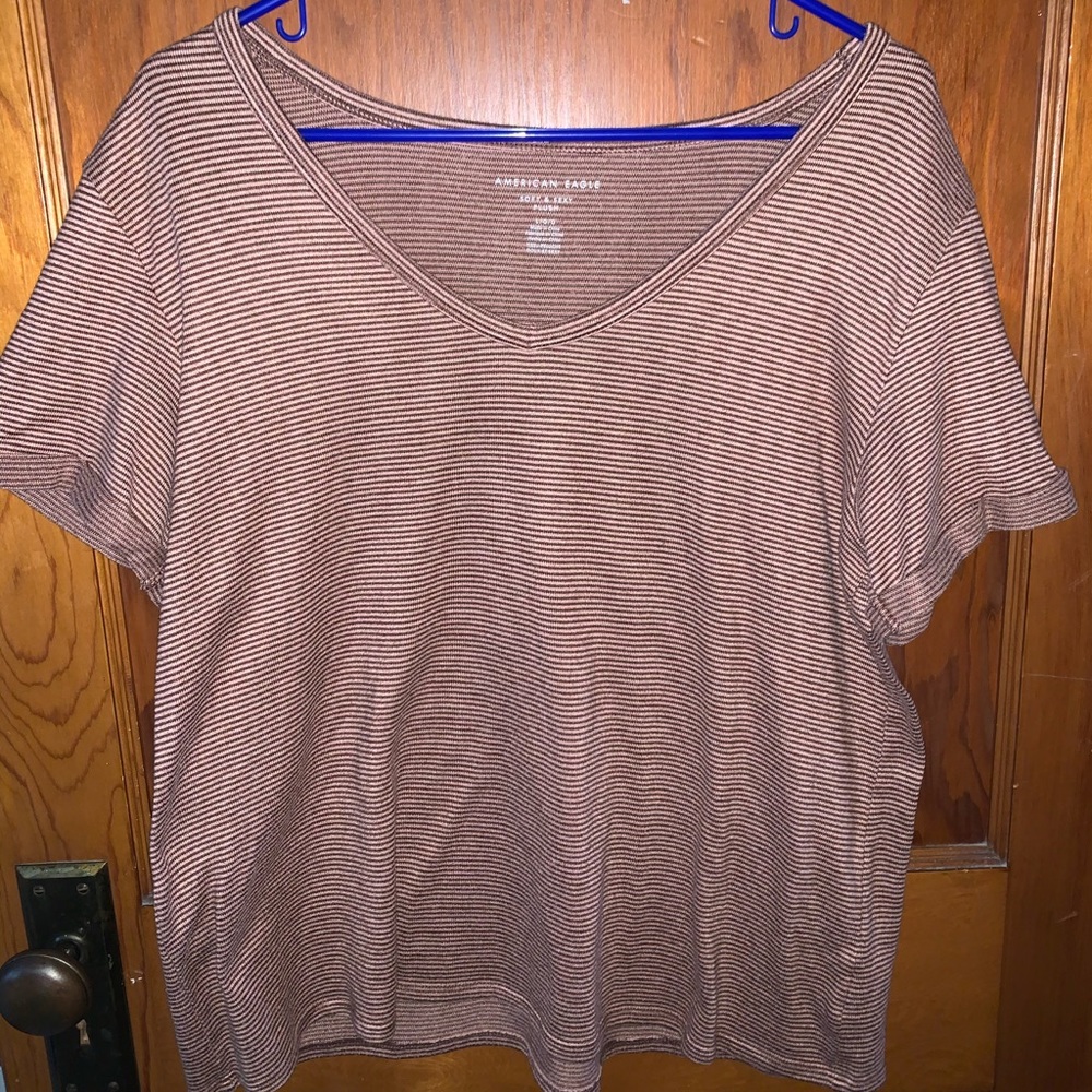 American Eagle Soft & Sexy Plush Short Sleeve